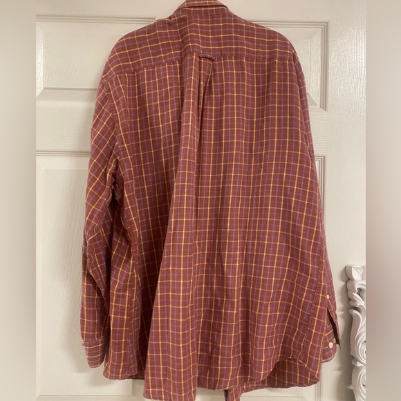 Peter Millar Rust Button Down - Picture 4 of 7